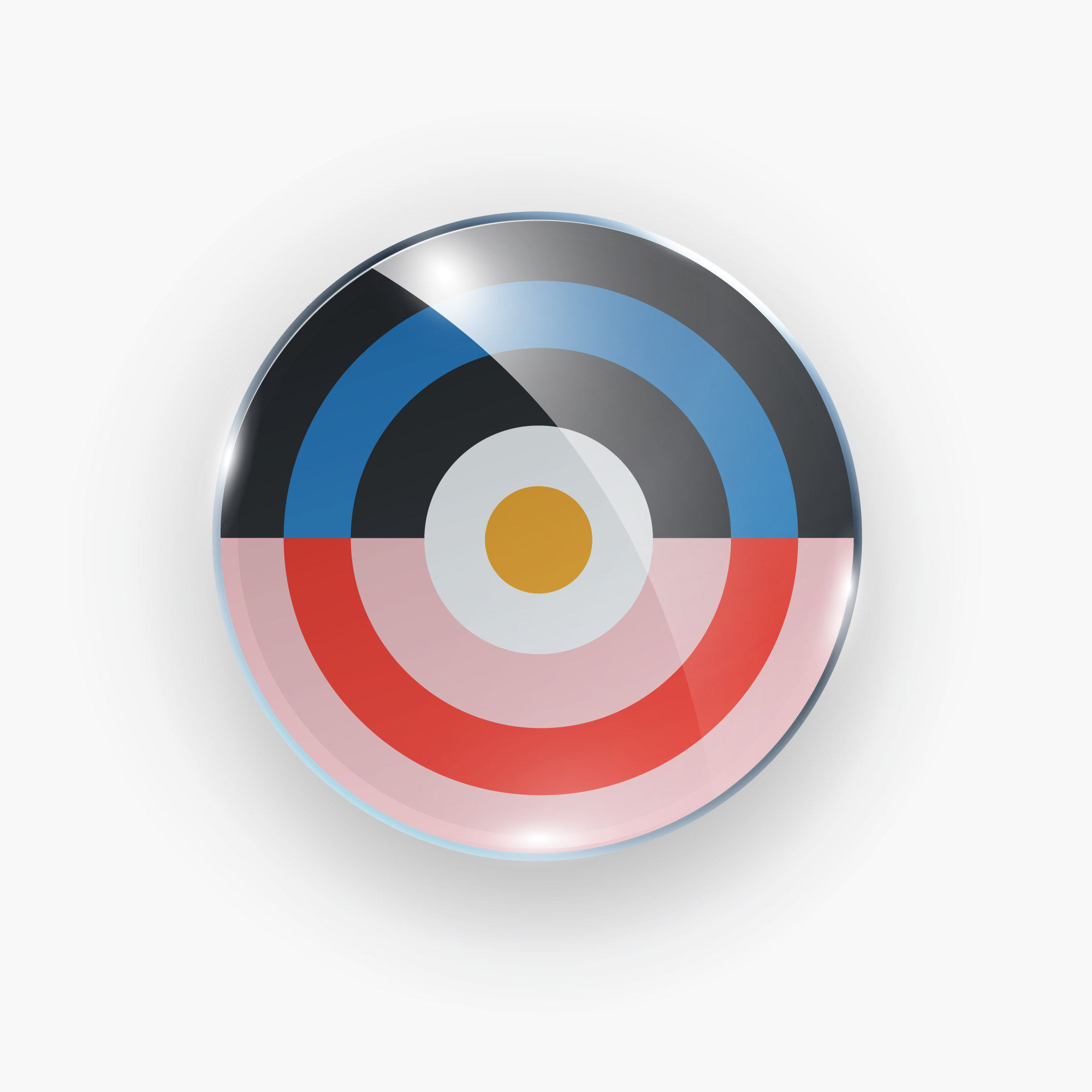 Mid-Colorful Modern: Bold Acrylic Coasters Inspired by Retro Design