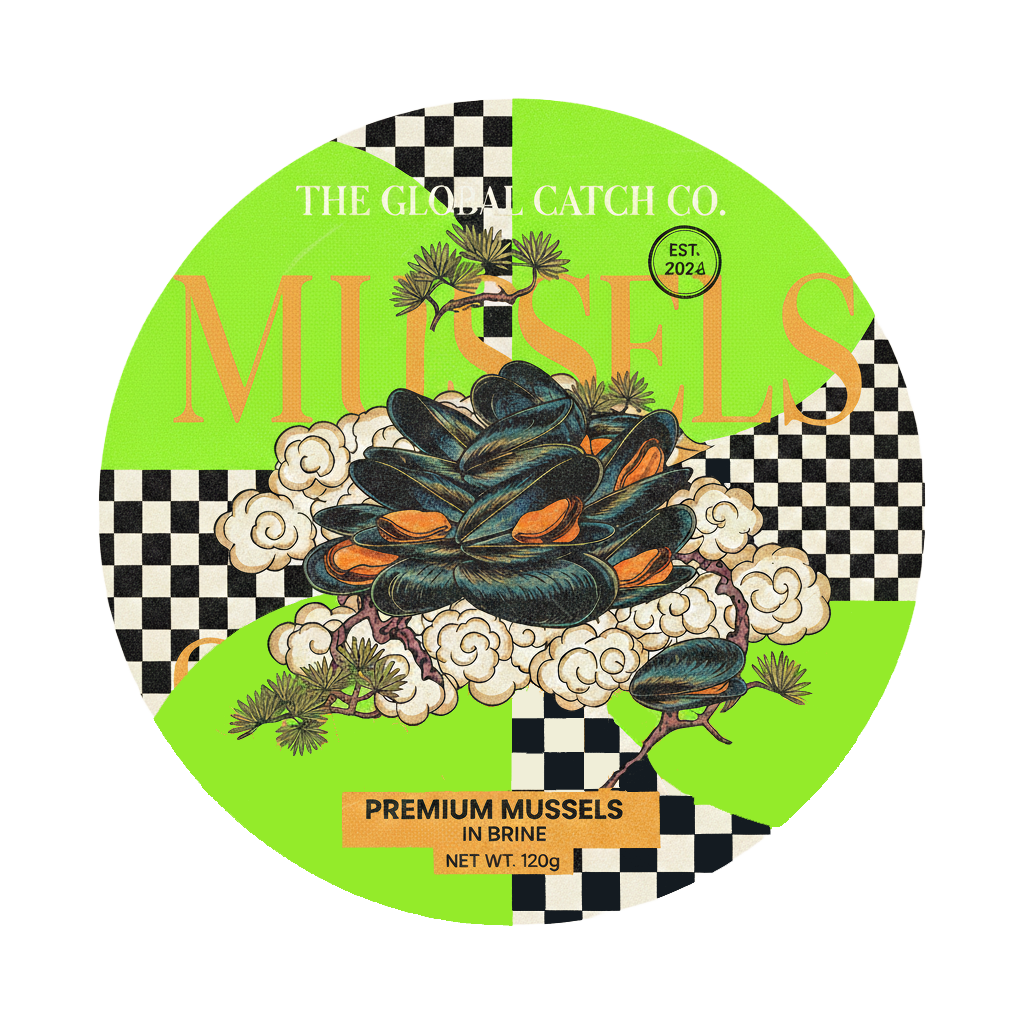 Global Catch - Mussels Coaster