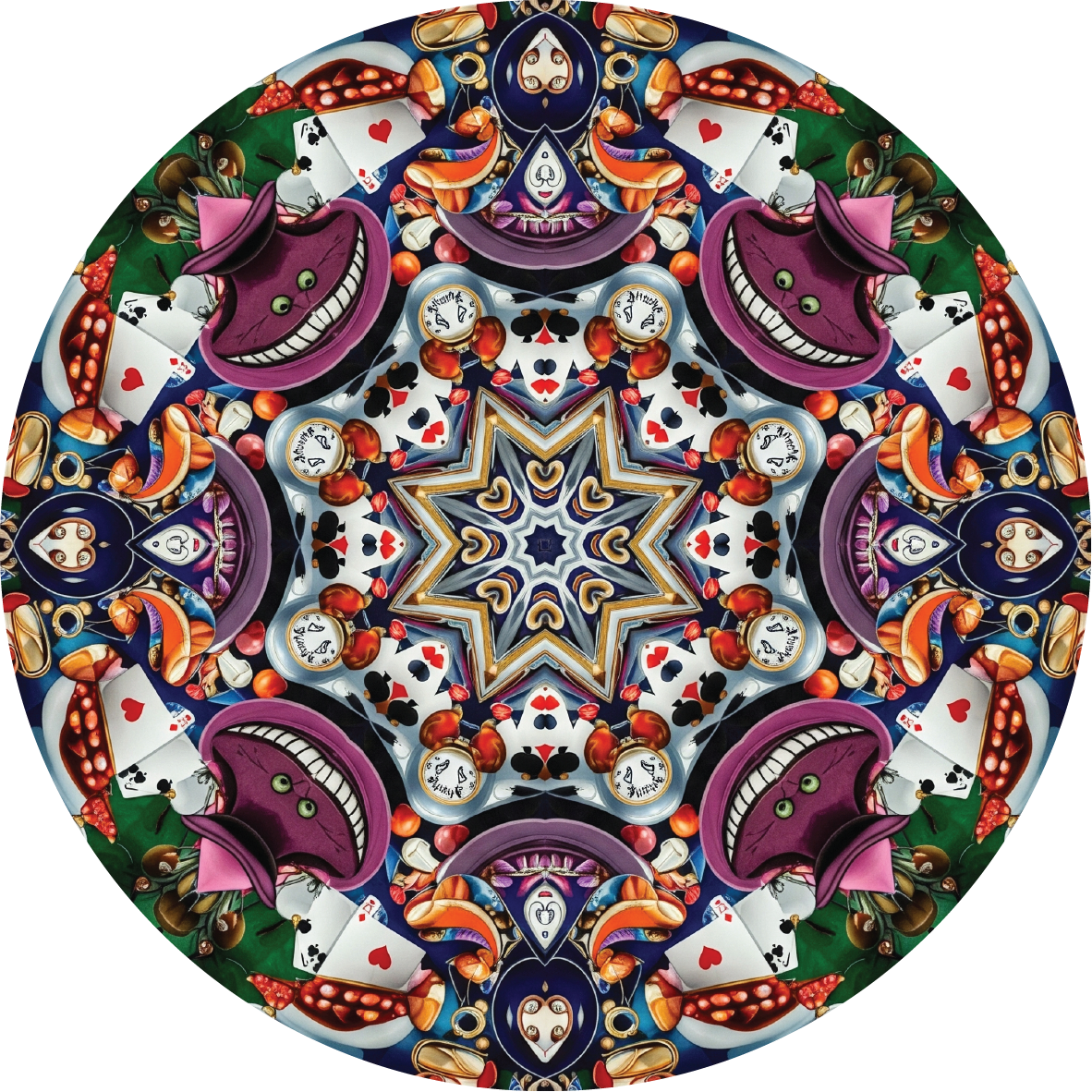 Alice in Kaleidoscope Cat