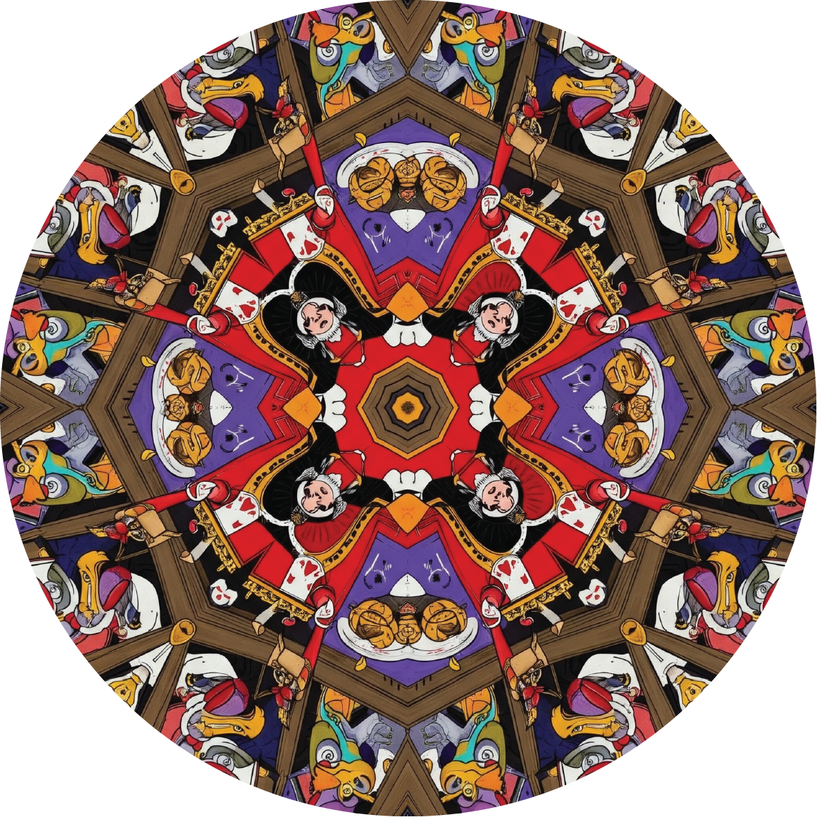 Alice in Kaleidoscope The Court