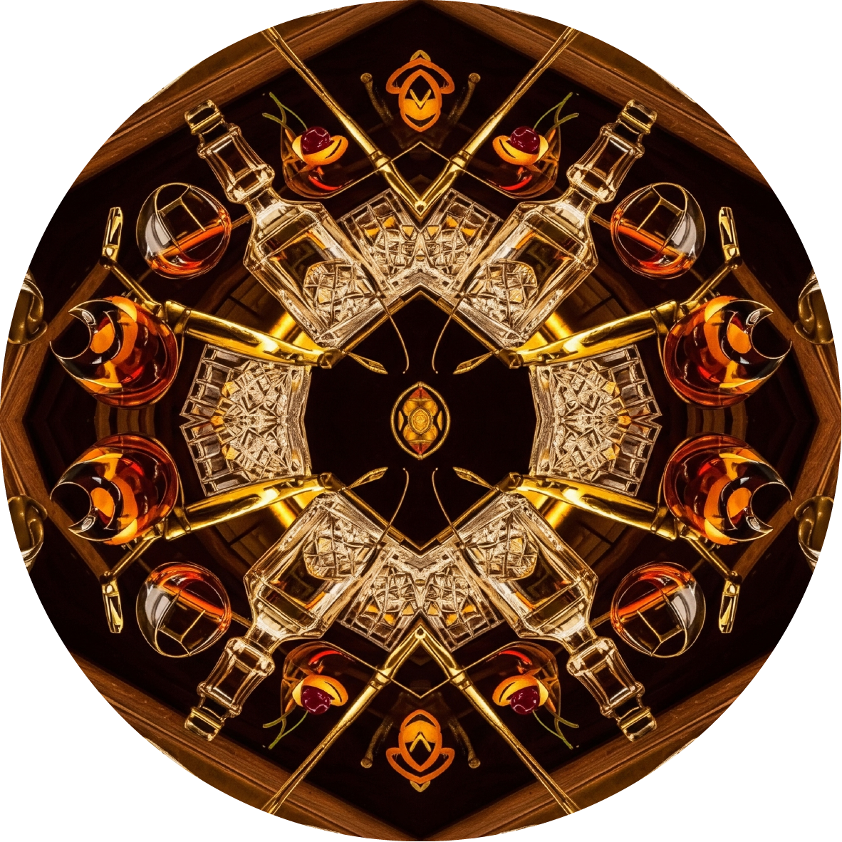 Bar Kaleidoscope Whiskey