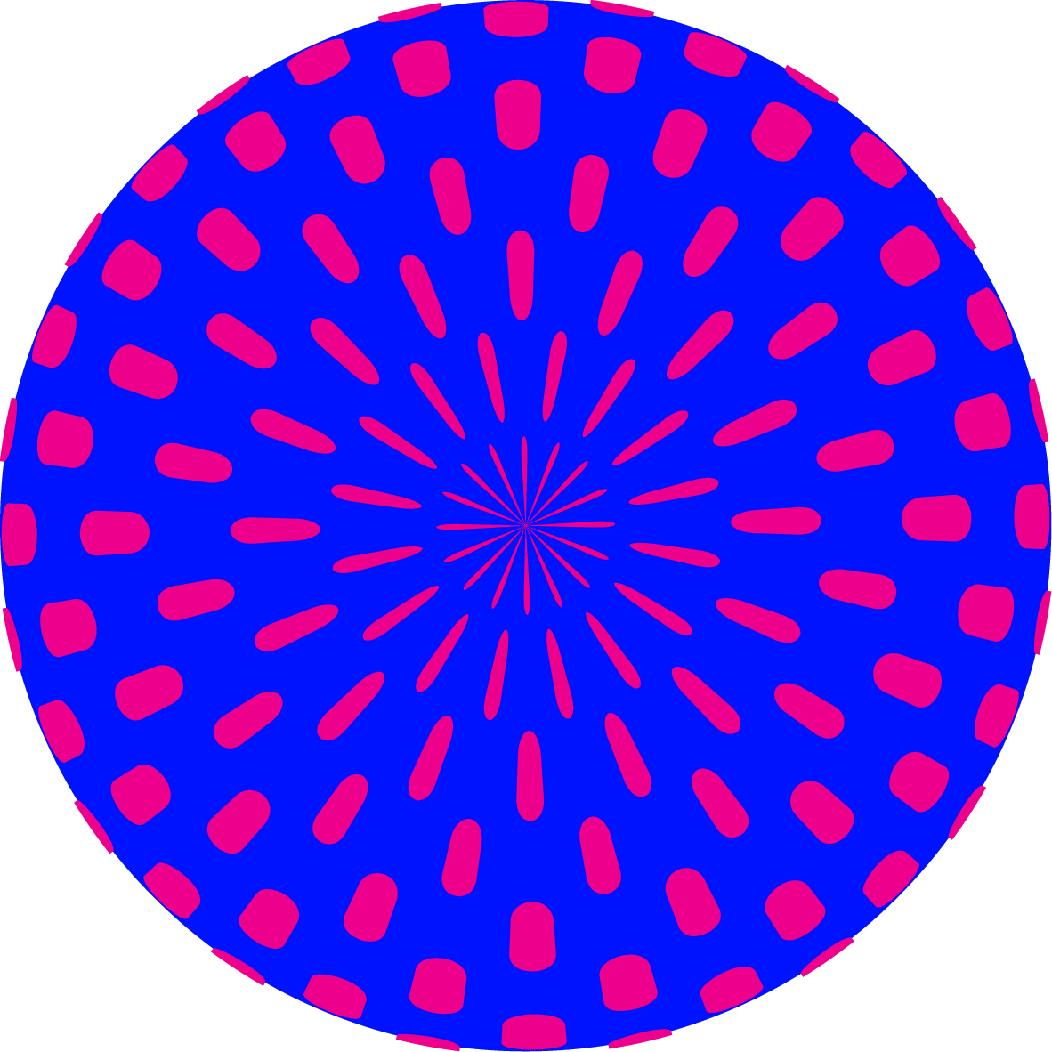 Neon Dots — Optical Illusion Coaster No. 04