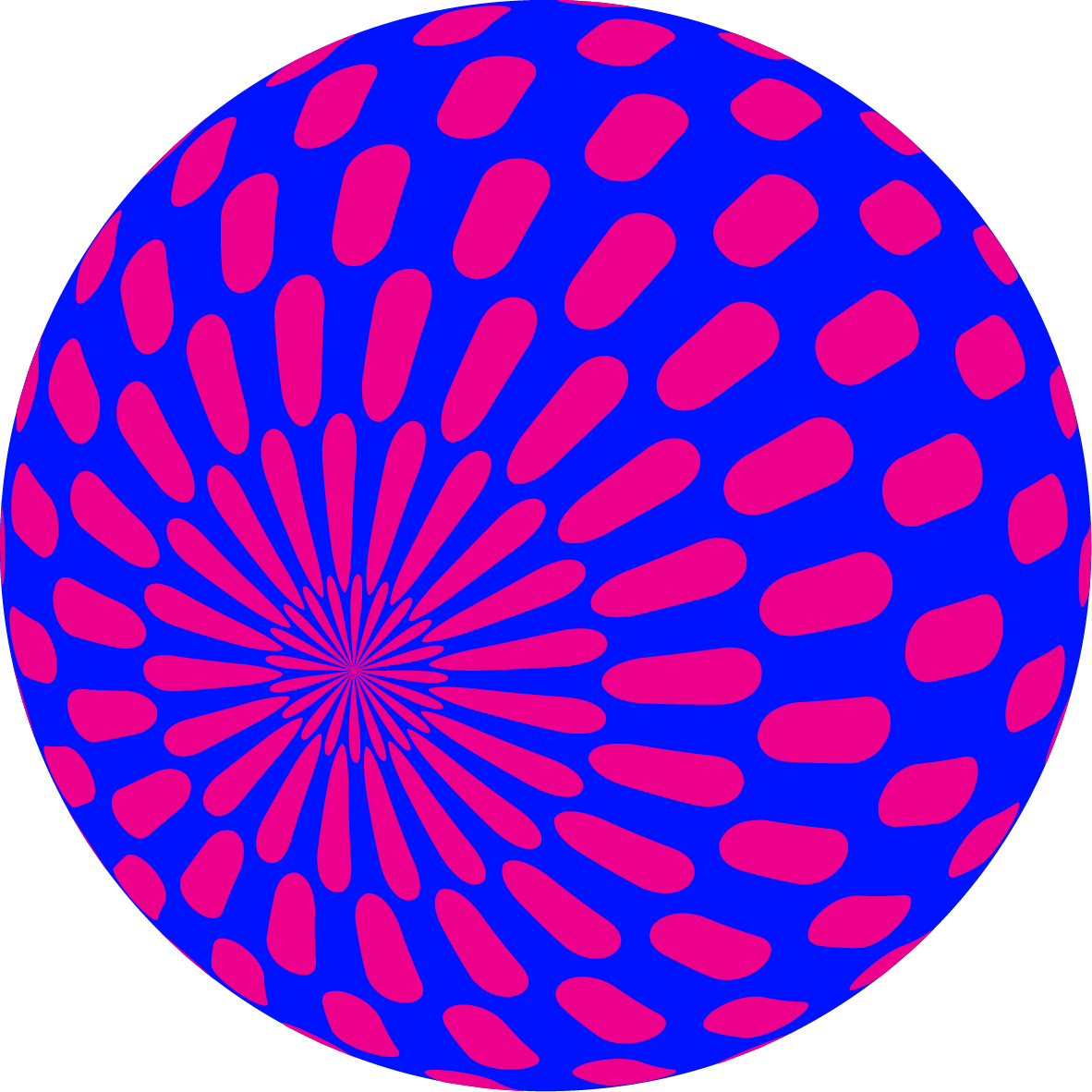 Neon Dots — Optical Illusion Coaster No. 06