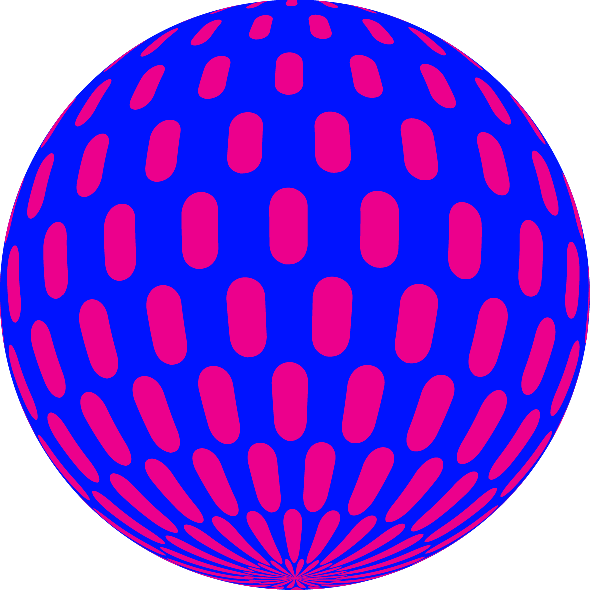 Neon Dots — Optical Illusion Coaster No. 08