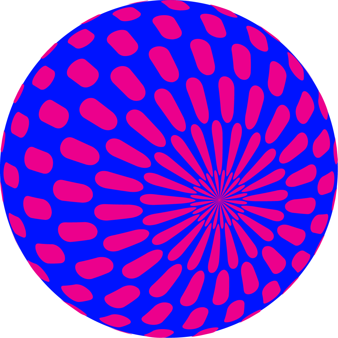 Neon Dots — Optical Illusion Coaster No. 10