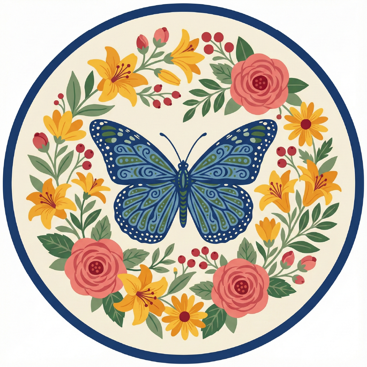 The Enchanted Garden - Monarch Butterfly