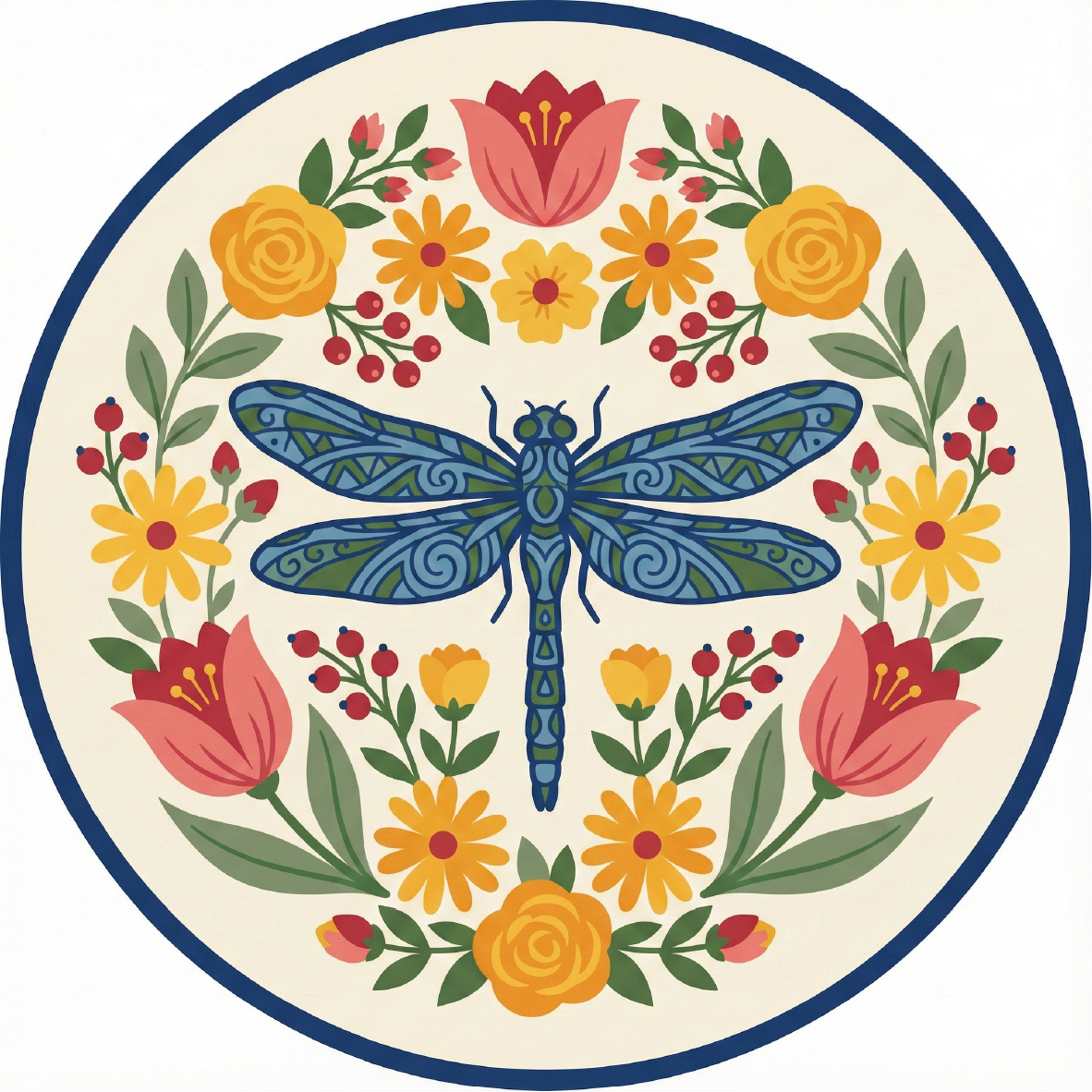 The Enchanted Garden - Dragonfly