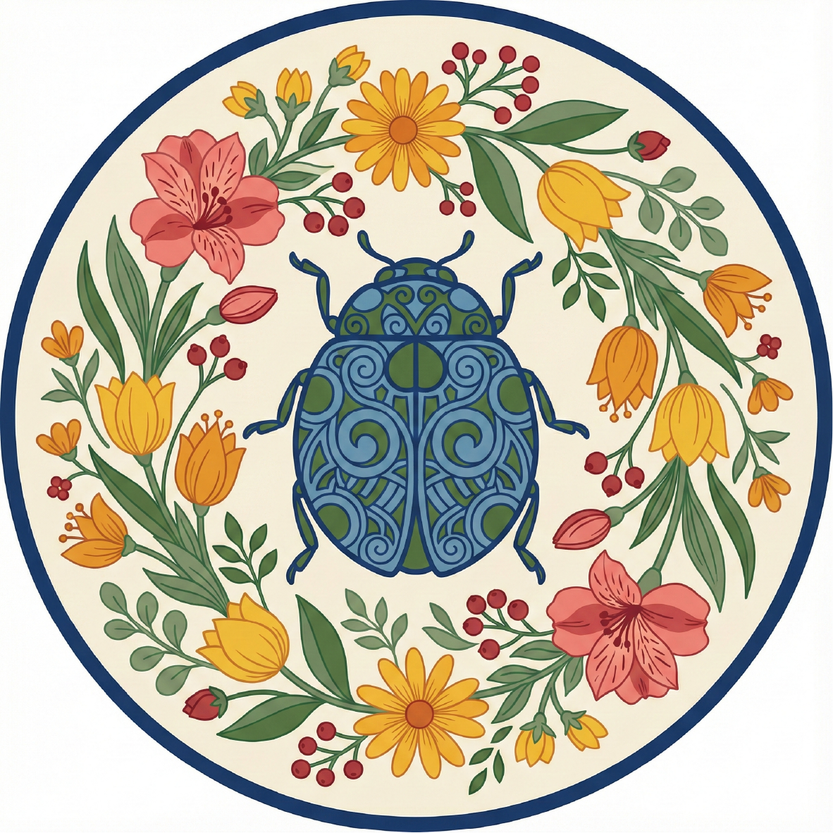 The Enchanted Garden - Lady Bug