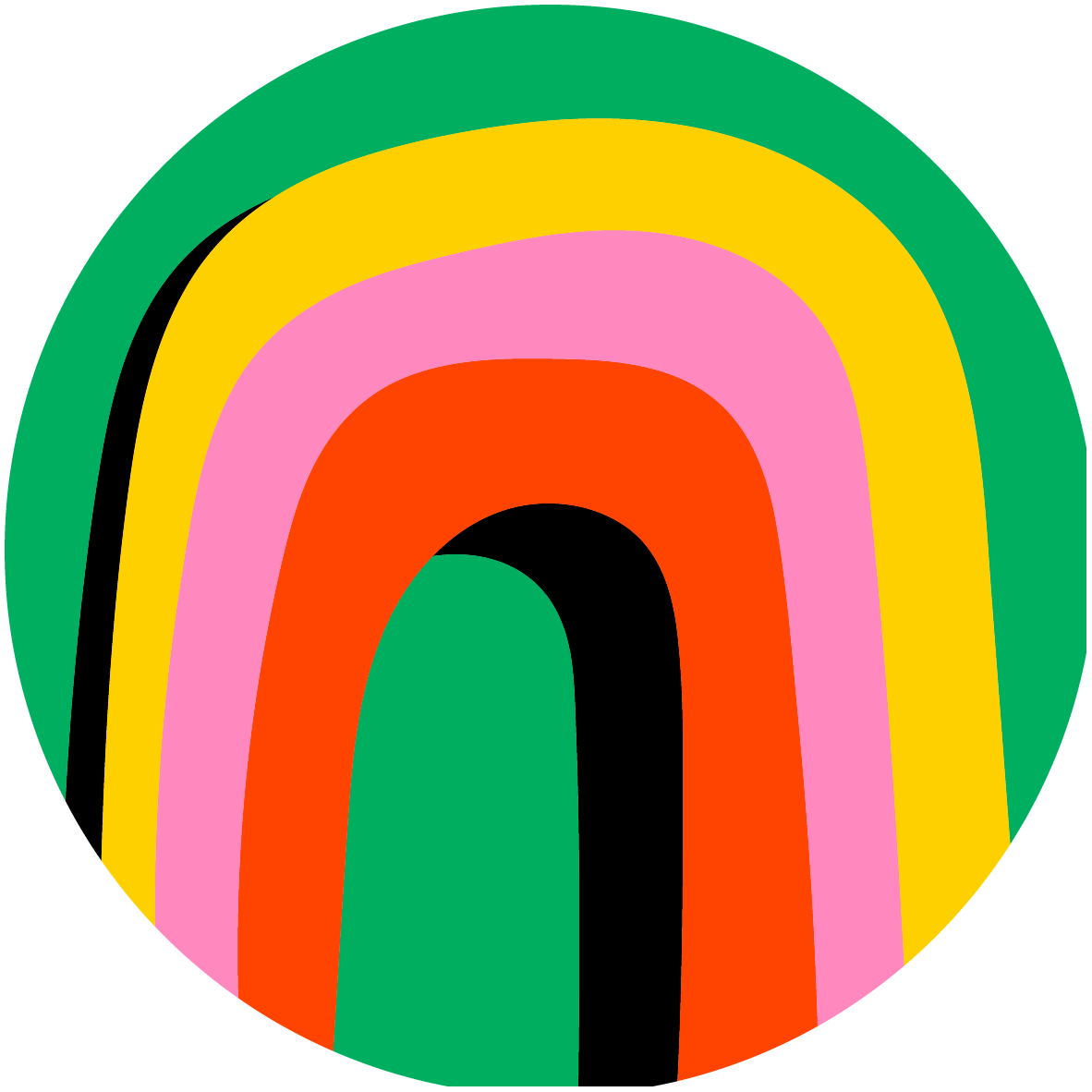 Groovy 70s - Rainbow